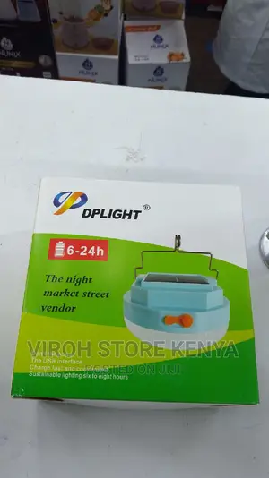 Dp Light Solar Rechargeable Street Lamp With Hanger