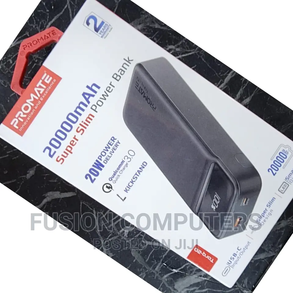 Promate 20000mah Slim Power Bank