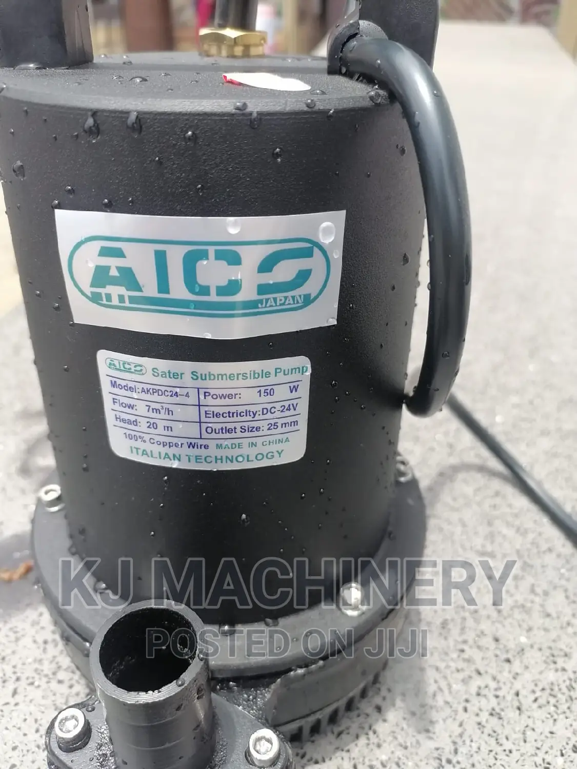Aico Solar Submersible Water Pump-20m Head