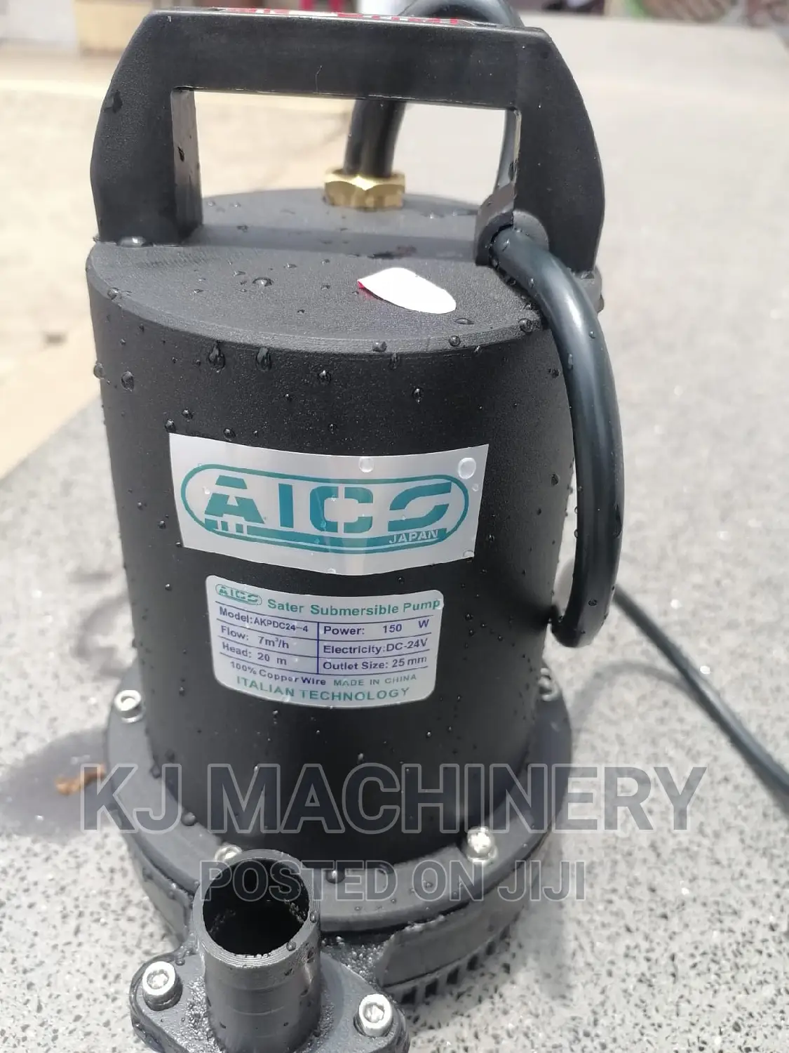 Aico Solar Submersible Water Pump-20m Head