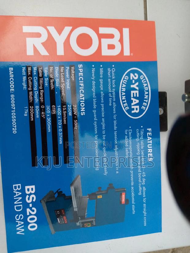 Ryobi Band-Saw Saw Available - thumbnail 4