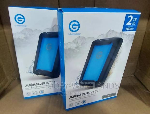 G-Technology 2TB Armoratd All-Terrain Rugged Portable 140mbp - thumbnail 3