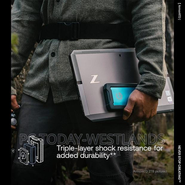 G-Technology 2TB Armoratd All-Terrain Rugged Portable 140mbp - thumbnail 7