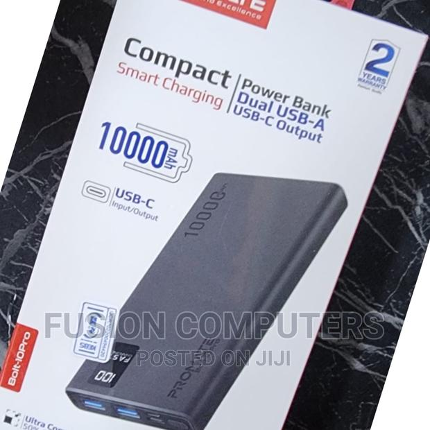 Promate 10000mah Compact Smart Charging Power Bank - main view