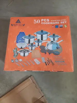 50pcs Stainless Steel Cookware Set