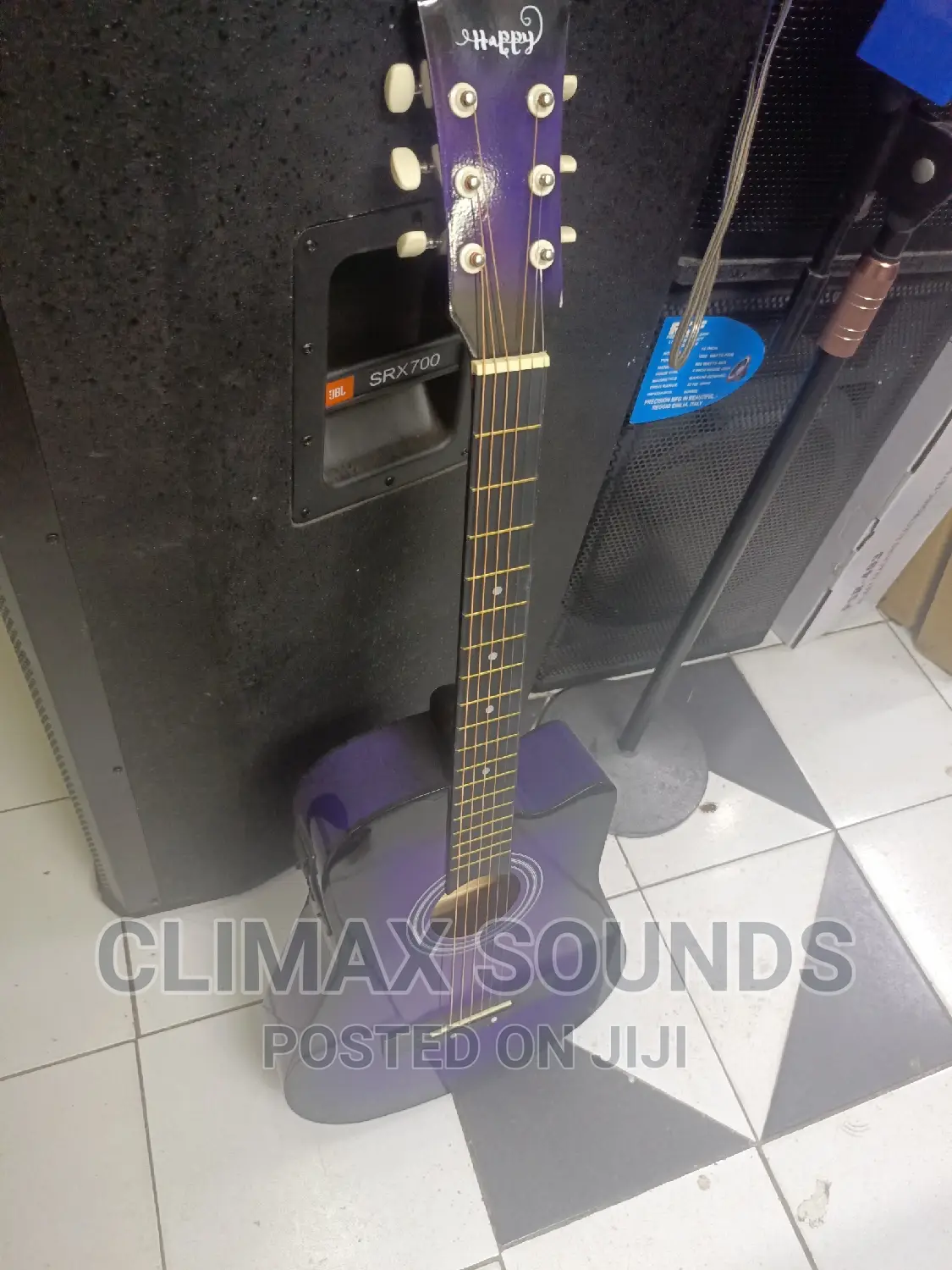 Semi Acoustic Guitar Purple 38 Inch