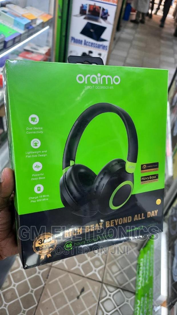 Oraimo Boompop2 Stereo Wireless Headset. - thumbnail 2