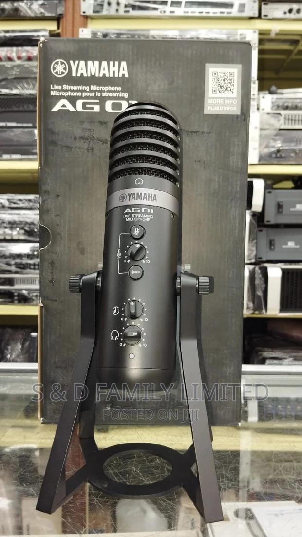 Yamaha AG01 Live Streaming USB Microphone - main view