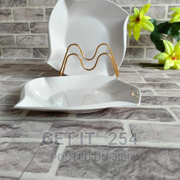 6pcs Melamine Plates -White - thumbnail 2
