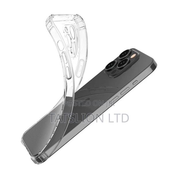Shockproof Clear TPU Phone Case for iPhone 15 Pro Max - main view