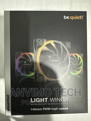 Be Quiet! Light Wings PWM High-speed 140mm ARGB Fans 3-pack