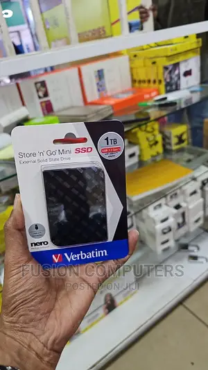 Verbatim Portable SSD - 1TB -External SSD - USB 3.0 SSD