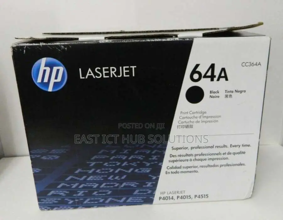 HP 64A CC364A Black Toner Cartridge Laserjet /Open Box