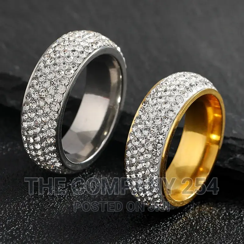 Designer Quality Classic Unisex Miami Iced Rings