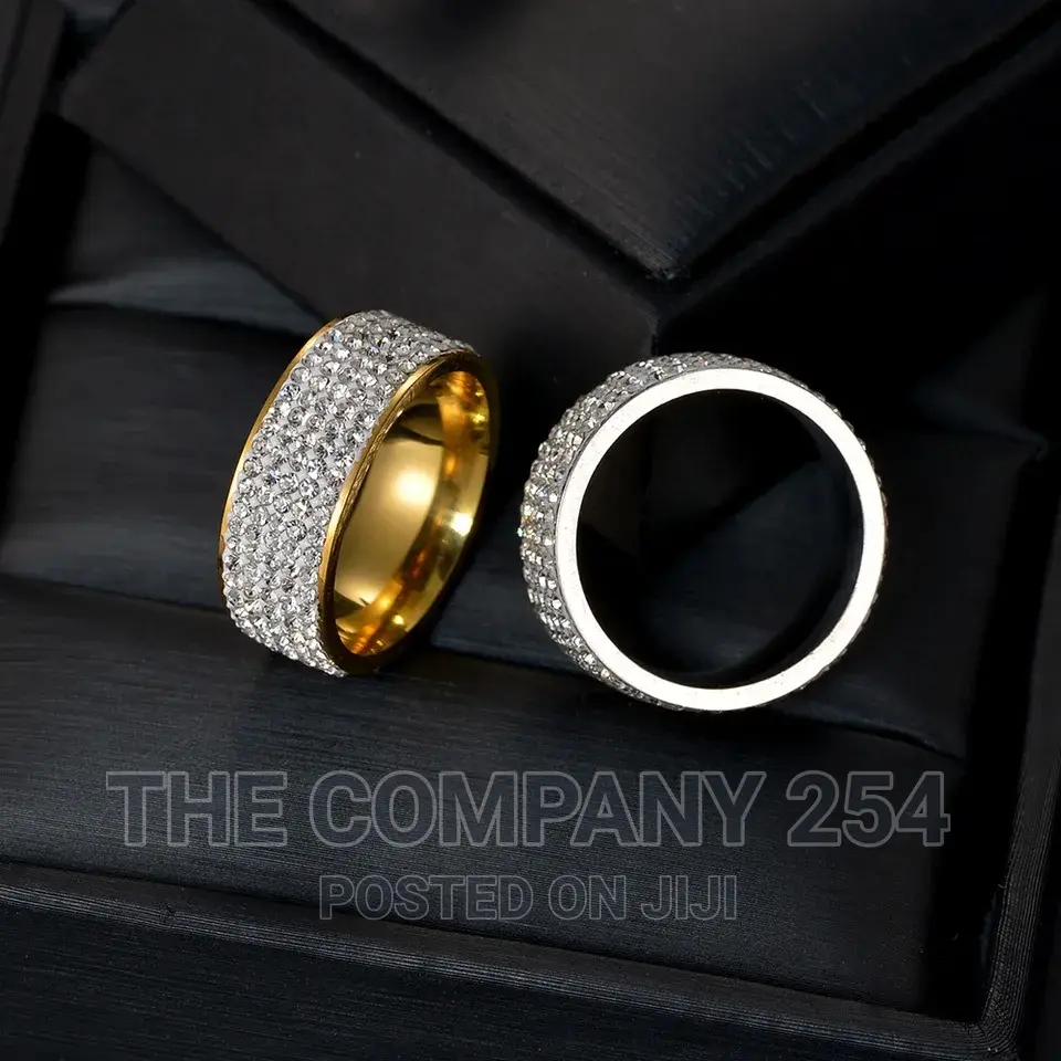 Designer Quality Classic Unisex Miami Iced Rings
