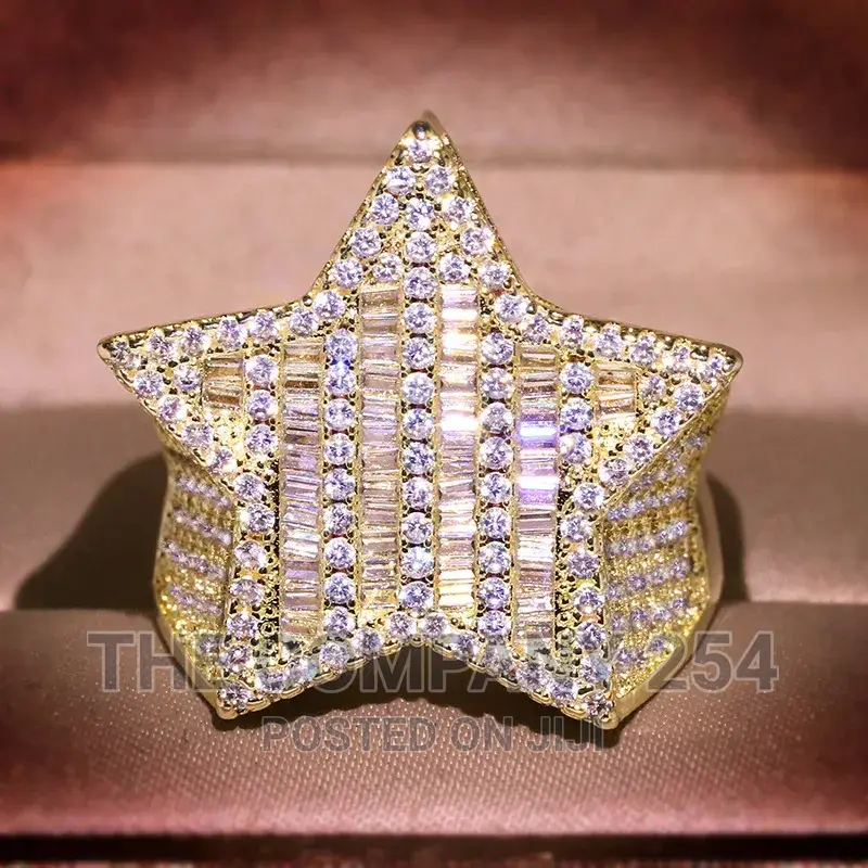 Designer Quality Classic Unisex Miami Iced Rings