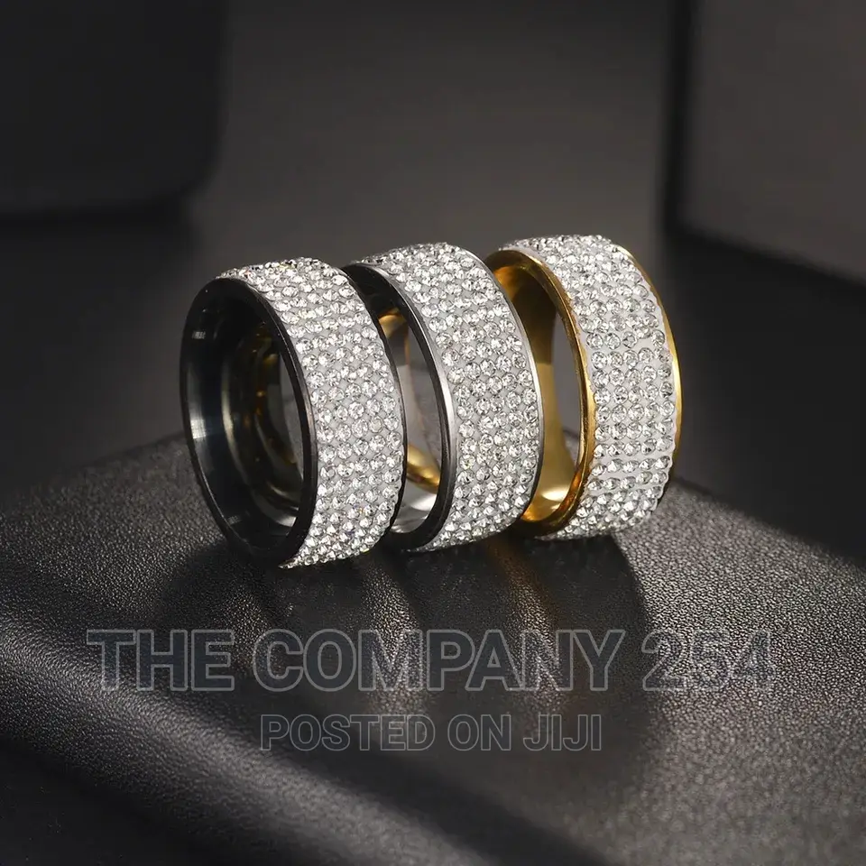 Designer Quality Classic Unisex Miami Iced Rings