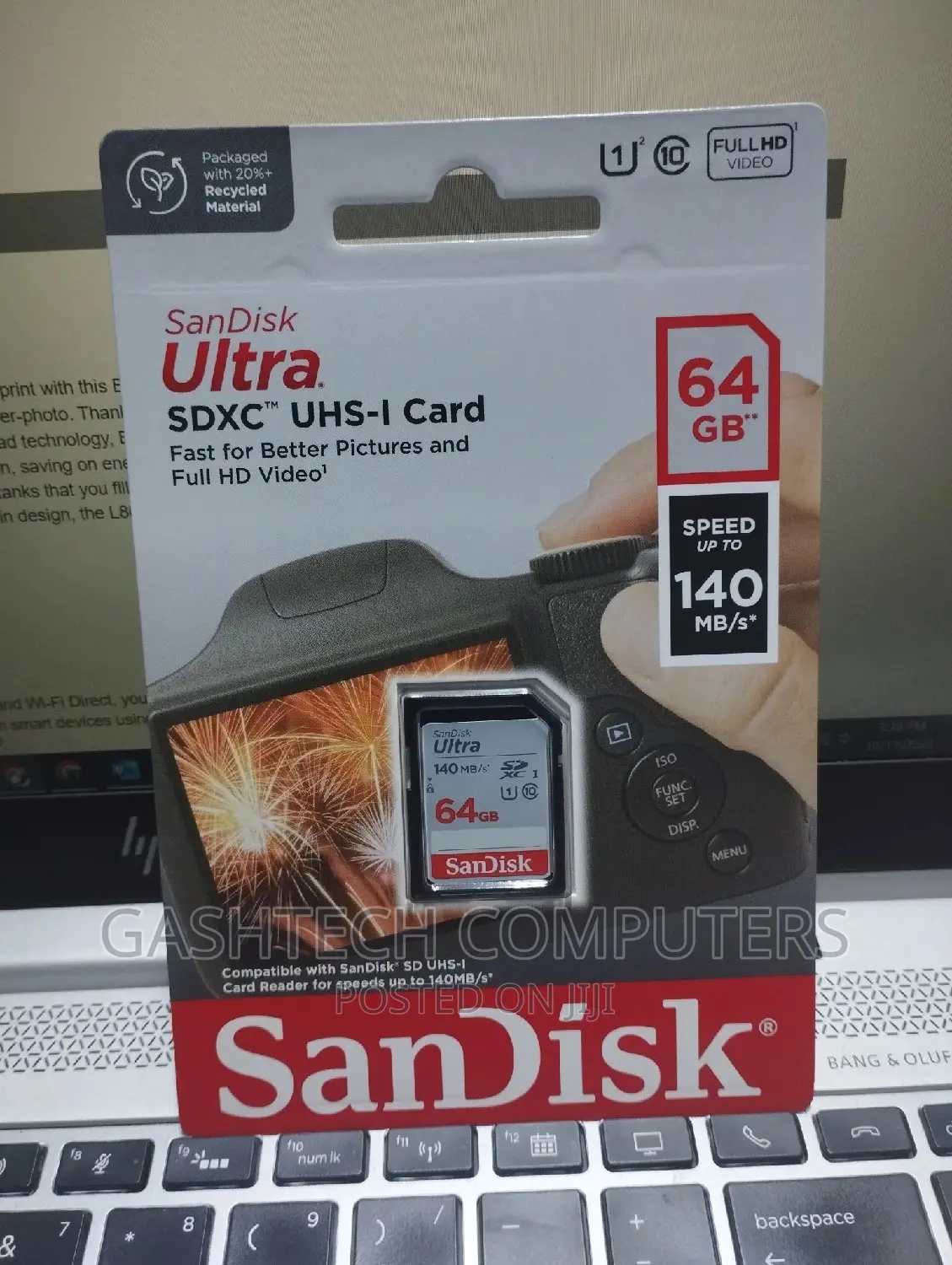 Sandisk Ultra Sdxc 64gb Uhs-i Card 140mb/S Class 10