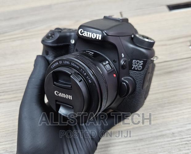 Canon EOS 70D DSLR Camera With 50mm 1.8 Lens - thumbnail 6