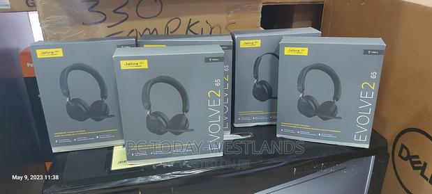 Jabra Evolve2 65 UC Wireless Headphones With Link380a - thumbnail 5