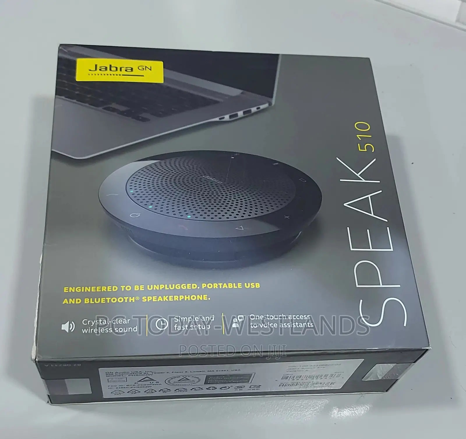 Jabra Speak 510 Wireless Bluetooth Speaker for Softphone