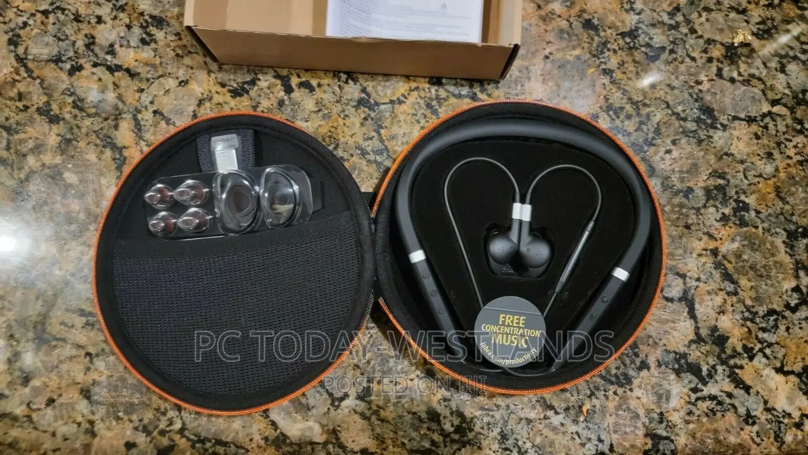Jabra Evolve 65e Wireless Neckband Headset, Link 370, MS