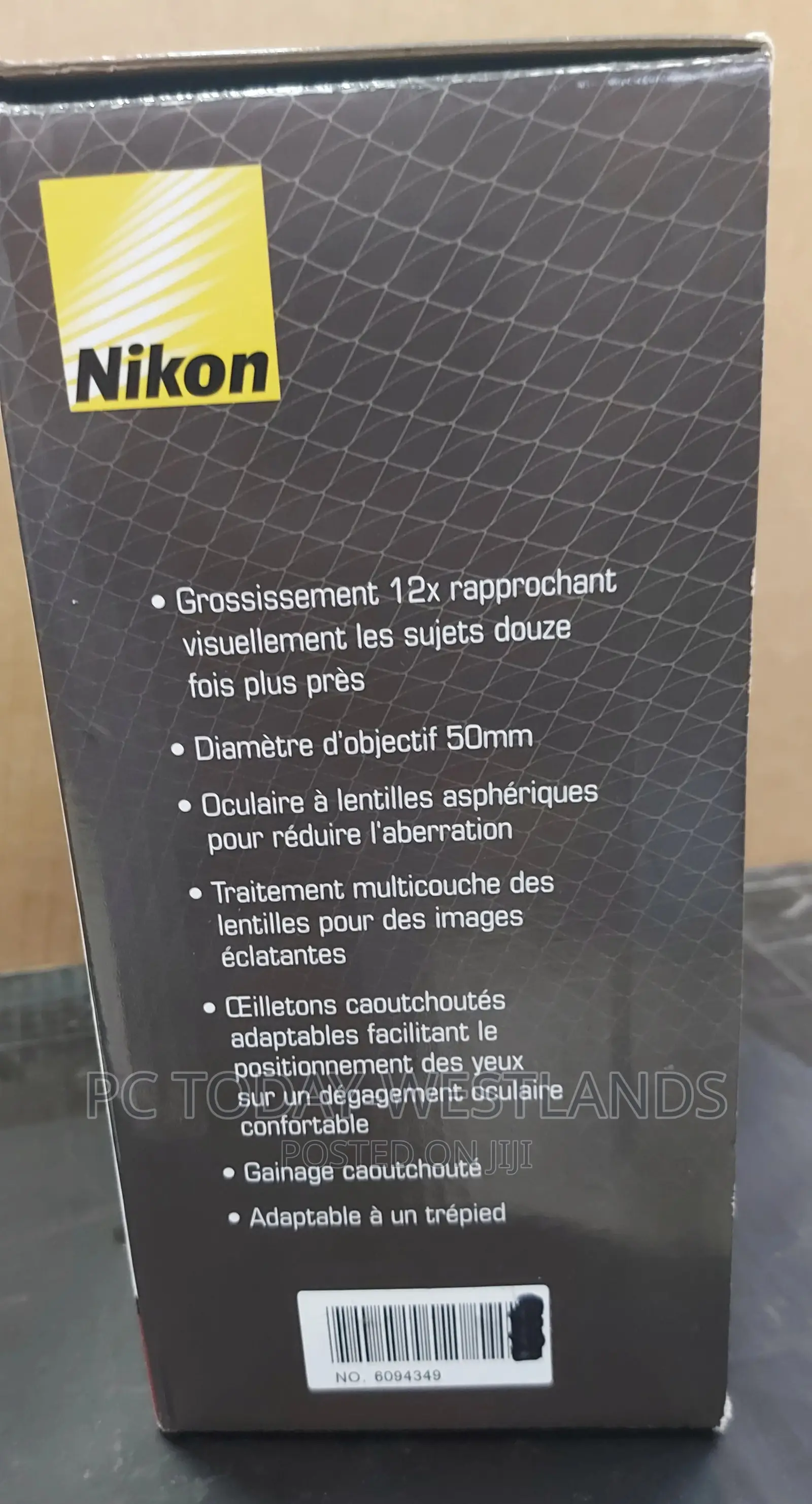 Nikon 8249 ACULON A211 12x50 Binocular (Black)