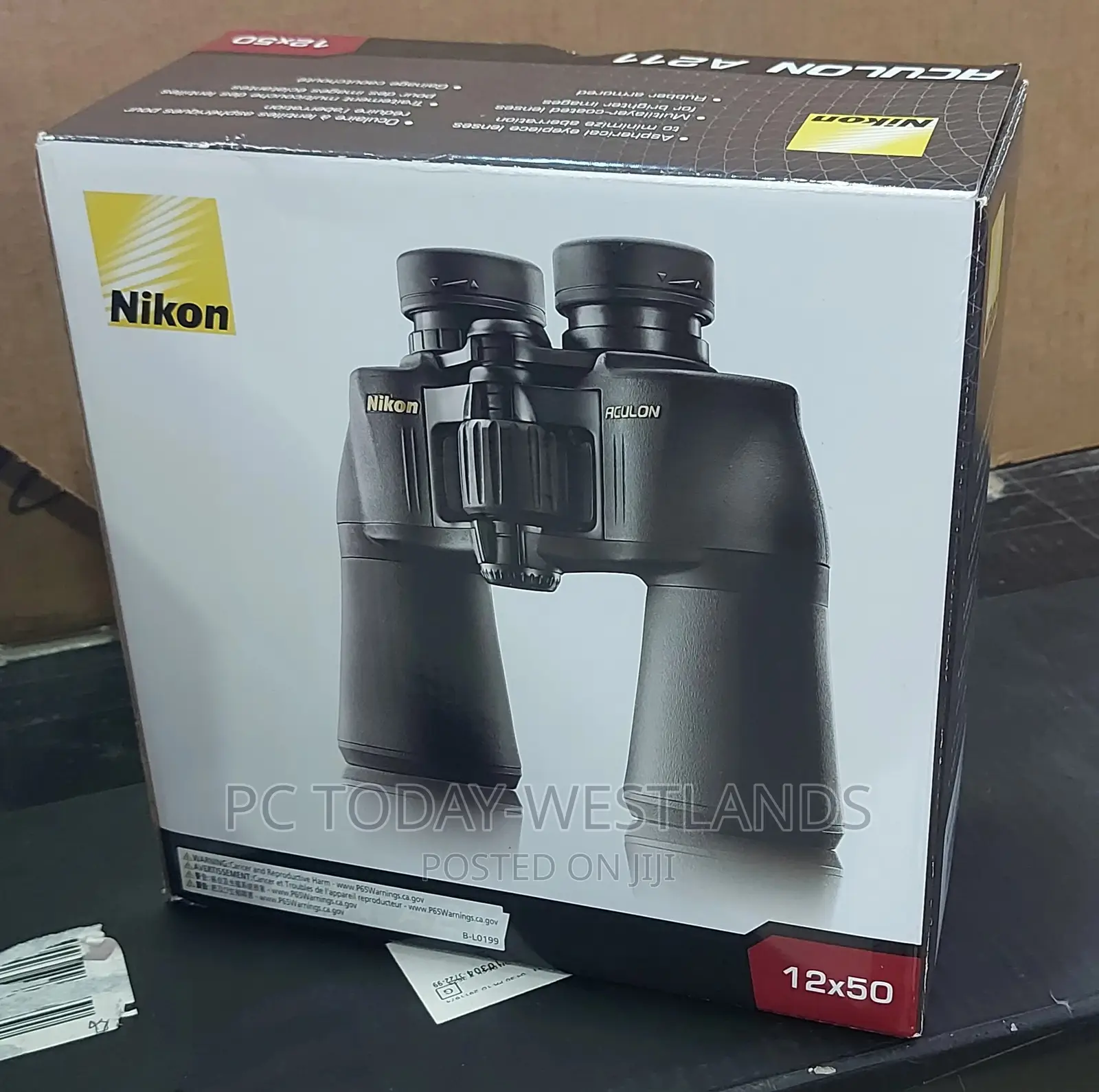 Nikon 8249 ACULON A211 12x50 Binocular (Black)