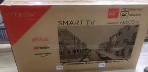 VITRON 65 Inches Smart Tv Frameless Tv With Youtube