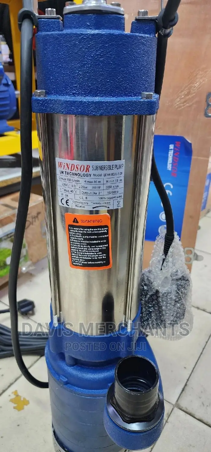 Submersible Water Pump With 3hp