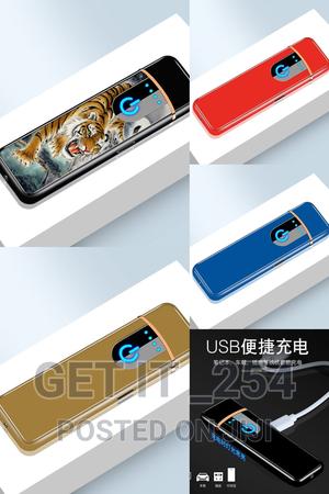 USB Rechargeable Cigarette Lightertouch Sensitive, Windproof - thumbnail 2