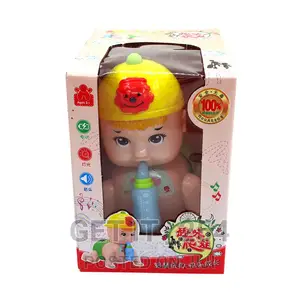 Crawling Baby With Feeding Bottle Toy