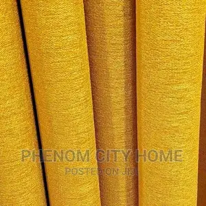 Yellow Linen Curtains