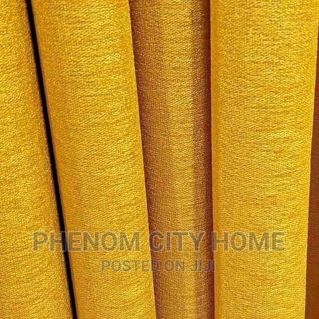 Yellow Linen Curtains