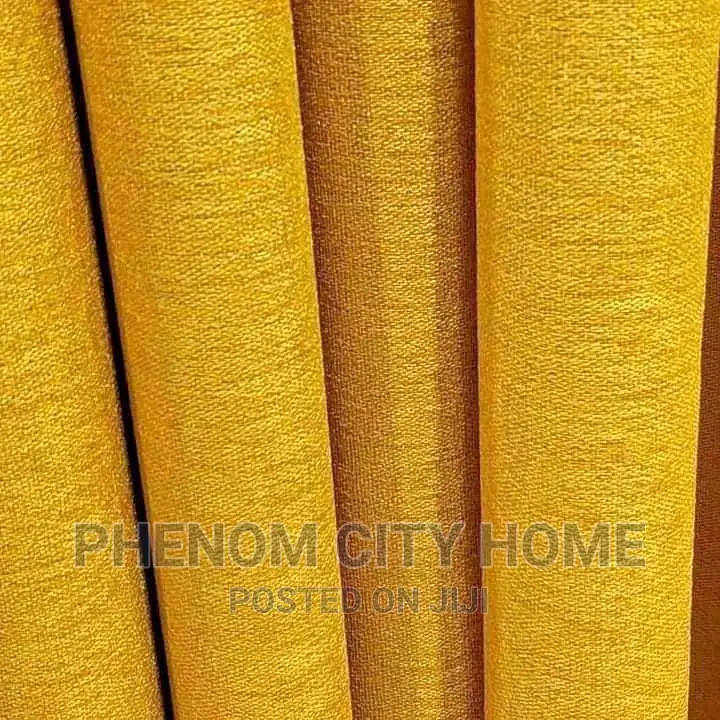 Yellow Linen Curtains