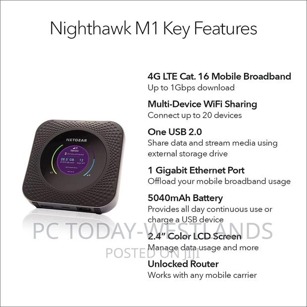 Nighthawk M1 4g Lte Mobile Router 1gbps - thumbnail 10