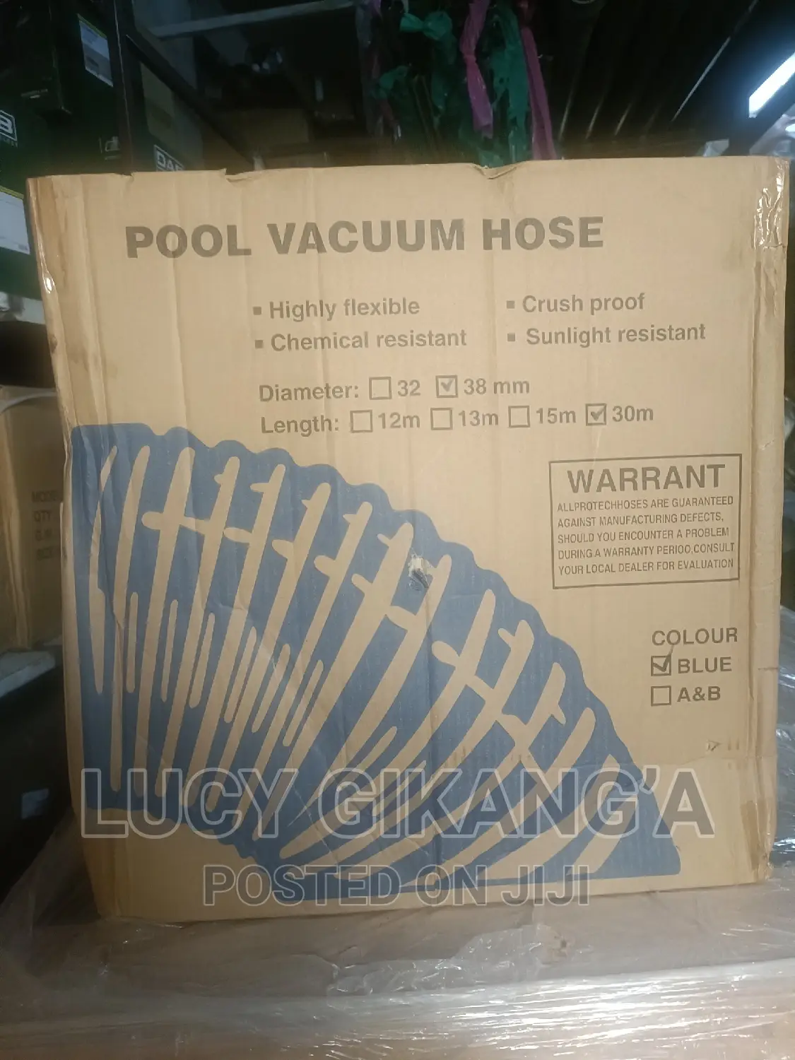 30metres Vacuum Hose