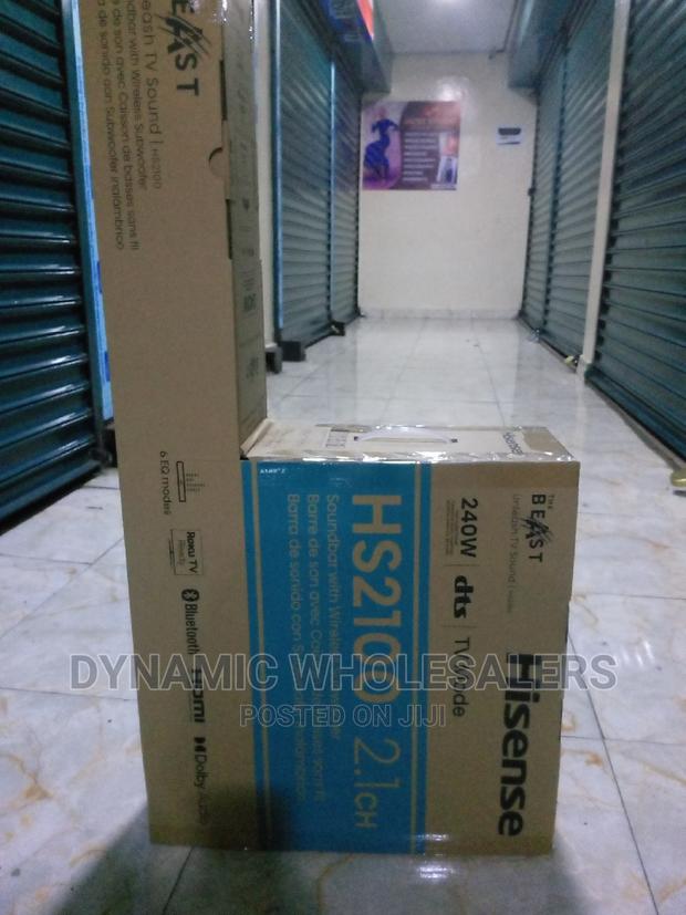 Hisense HS2100 Dolby Audio Home Cinema Soundbar - main view