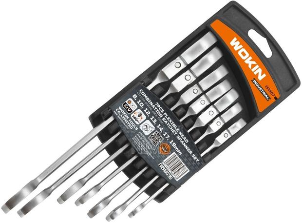7pcs Flexible Combination Gear Spanner Set(Industrial) - main view
