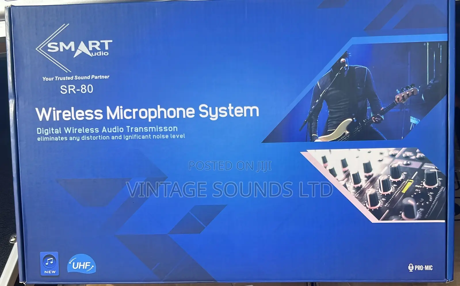 SMART Audio SR-80 UHF Wireless Microphone