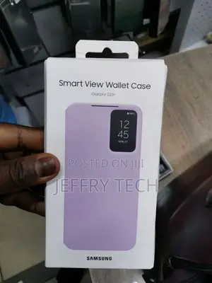 Samsung Galaxy S23+ S-View Wallet Case, Lavender