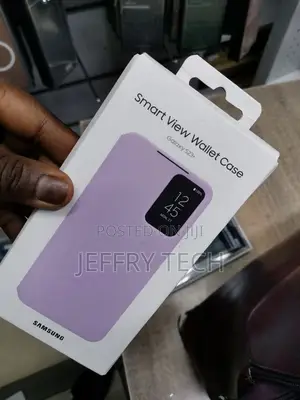 Samsung Galaxy S23+ S-View Wallet Case, Lavender