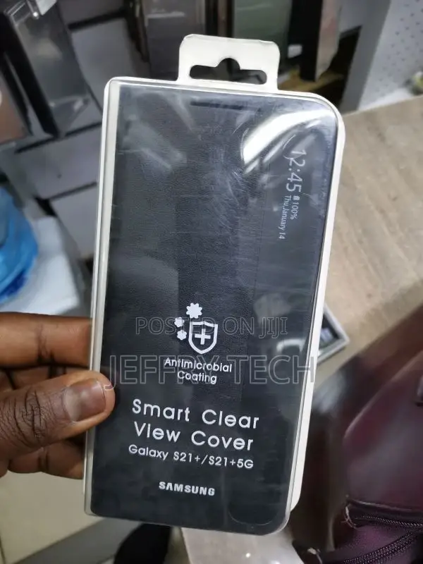 Clear View Cover Case With Sensor for Samsung S21/S21 Plus