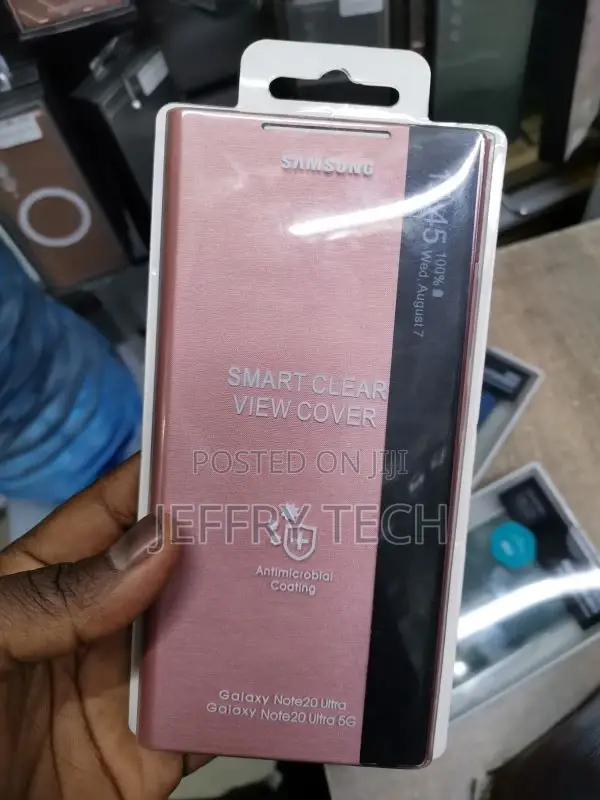 Samsung Note 20 Ultra Clear View Cover - Mystic Bronze