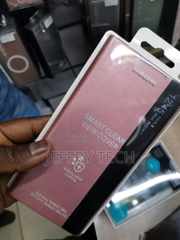 Samsung Note 20 Ultra Clear View Cover - Mystic Bronze