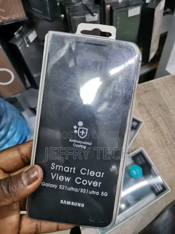 Samsung Galaxy S21 Ultra 5G Case, Matte Smart Clear View Win