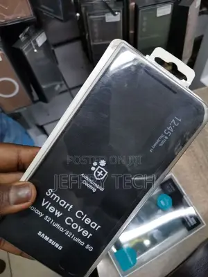 Samsung Galaxy S21 Ultra 5G Case, Matte Smart Clear View Win