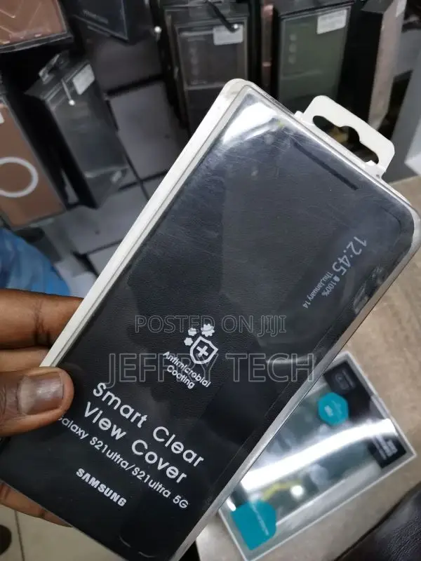 Samsung Galaxy S21 Ultra 5G Case, Matte Smart Clear View Win