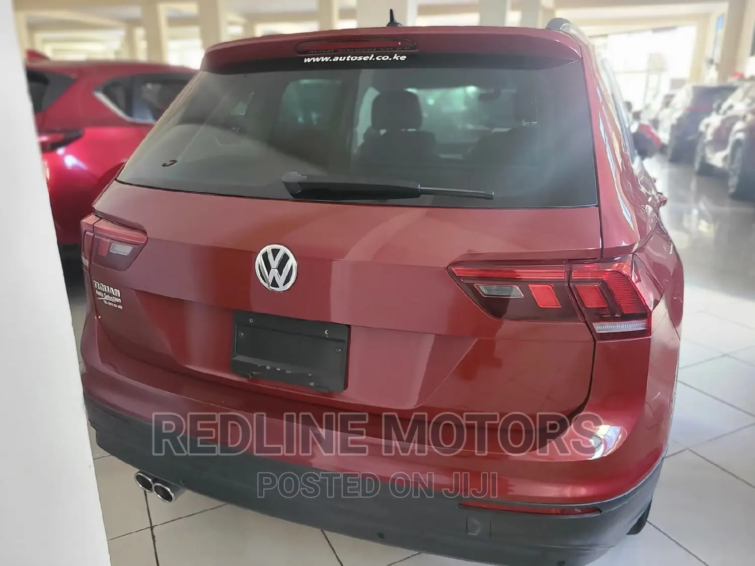 Volkswagen Tiguan 2016 Red