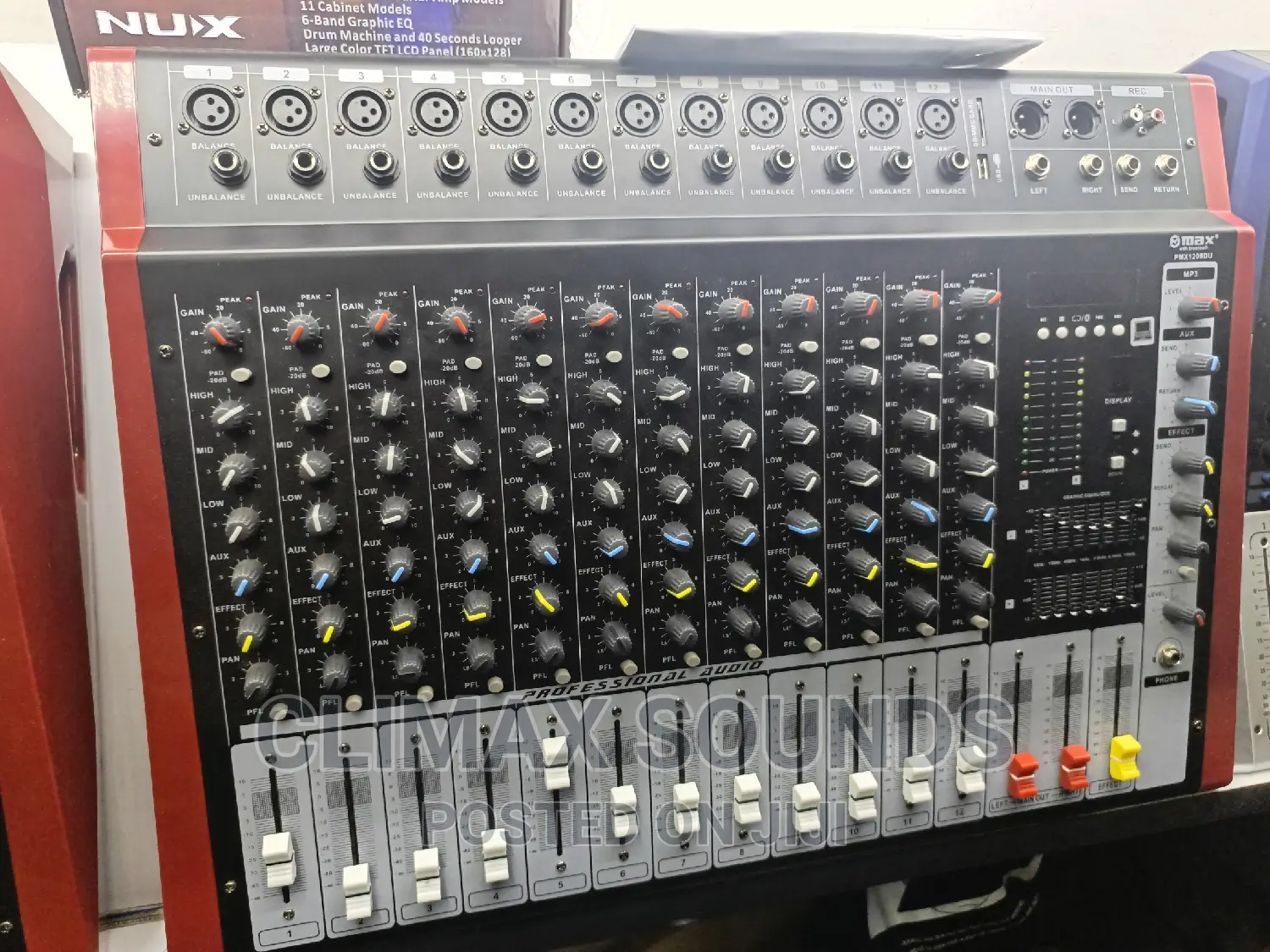 Powered Mixer 12 Channelz Max